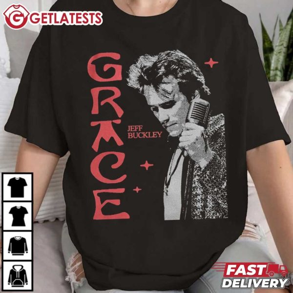 Jeff Buckley Grace Retro Graphic Music T Shirt (4)