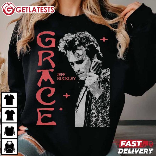 Jeff Buckley Grace Retro Graphic Music T Shirt (1)