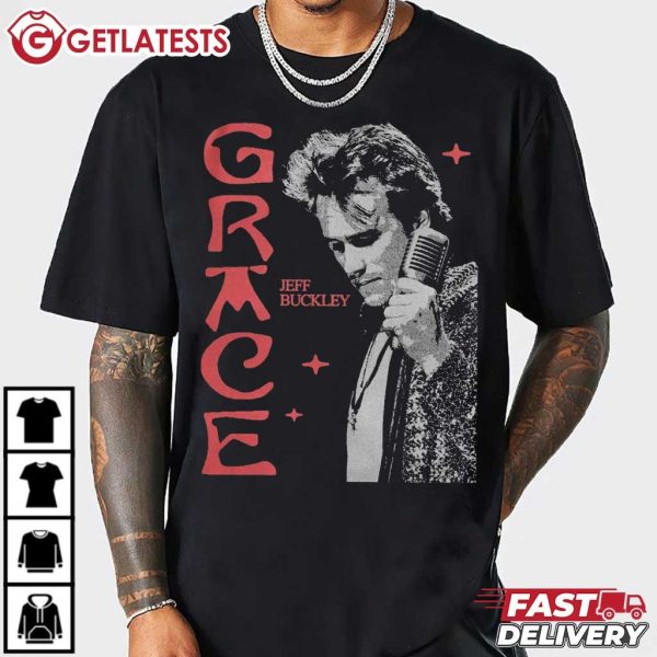 Jeff Buckley Grace Retro Graphic Music T Shirt (3)