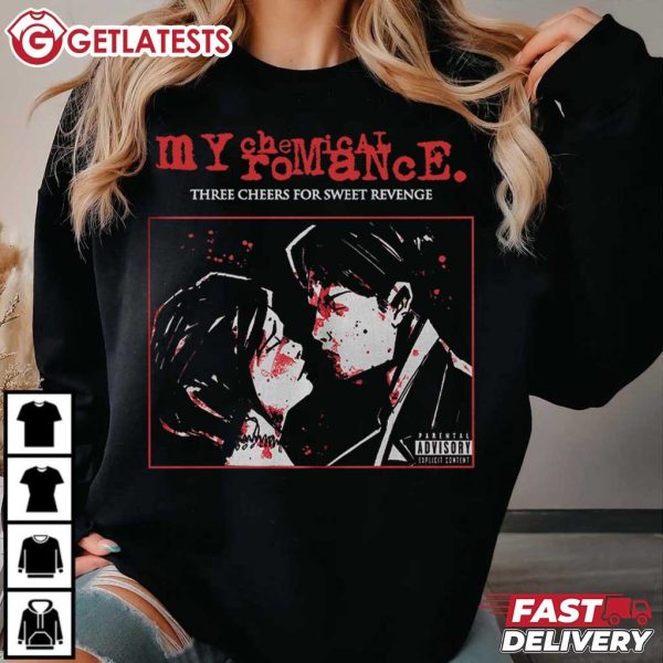 My Chemical Romance Three Cheers For Sweet Revenge Music T Shirt (1)