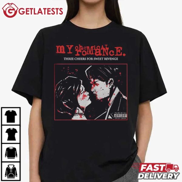 My Chemical Romance Three Cheers For Sweet Revenge Music T Shirt (3)