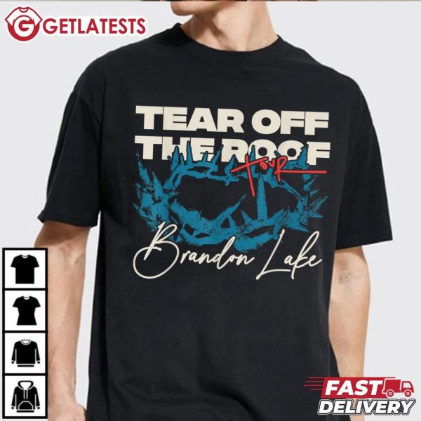 Brandon Lake Tear Off The Roof Tour TOTF T Shirt (3)