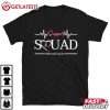 Breast Cancer Support Squad With Heart And Pink Ribbon T Shirt (2)