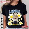 Labubu Lover Cute Labubu Flowers Funny T Shirt (1)