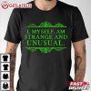 Beetlejuice Lydia Silhouette I Myself Am Strange And Unusual Halloween T Shirt (3)