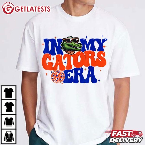 In My Gators Era Game Day Mascot Spirit Squad Florida Groovy T Shirt (3)