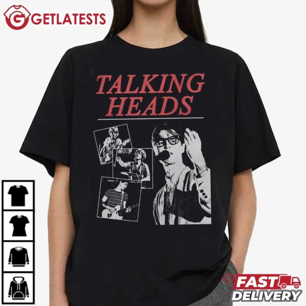 Talking Heads Rock Band Vintage Graphic T Shirt (4)