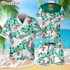 7 Eleven Floral Pattern Hawaiian Shirt And Shorts