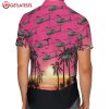 Aerospatiale Gazelle French Army Sunrise Hawaiian Shirt (1)