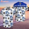 Afc Wimbledon EFL League Two Summer Beach Hawaiian Shirt And Shorts (2)