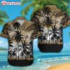 Anaheim Ducks Palm Tree Hawaiian Shirt And Shorts