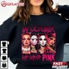 Horror Girl We Wear Pink In October Breast Cancer Awareness T Shirt (1)