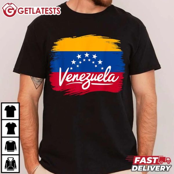 Venezuela Flag Proud American Venezuelan T Shirt (3)