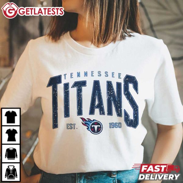 Tennessee Titans Football NFL Graphic Vintage T Shirt 2