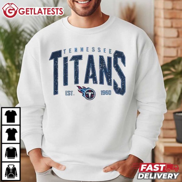 Tennessee Titans Football NFL Graphic Vintage T Shirt 1 (1)