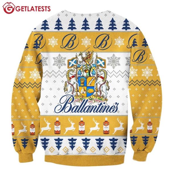 Ballantines Whisky Ugly Christmas Sweater (2)