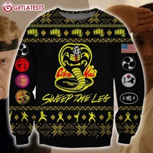 Cobra Kai Movie Ugly Christmas Sweater