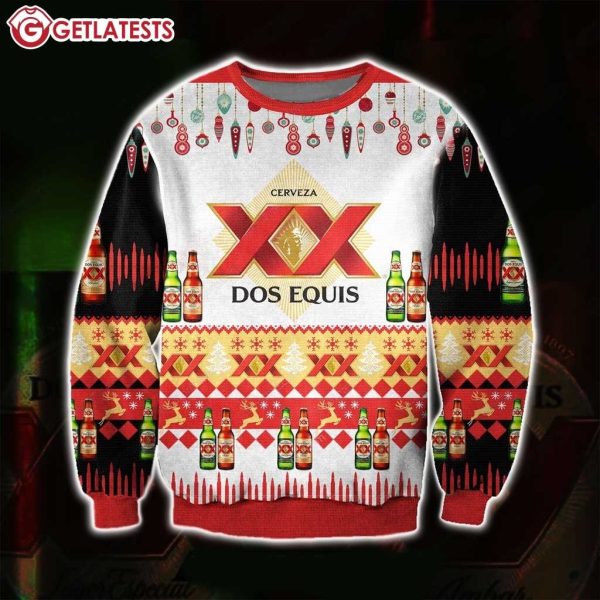 Dos Equis Beer Ugly Christmas Sweater