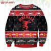 Fireball Cinnamon Whiskey Christmas Ugly Sweater