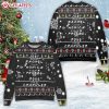 Friends Eat Like Joey Dress Like Rachel Snowflake Ugly Christmas Sweater