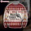 Wild Turkey Bourbon Whiskey Ugly Christmas Sweater