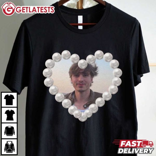 Nicholas Chavez Pearl Heart T Shirt (2)