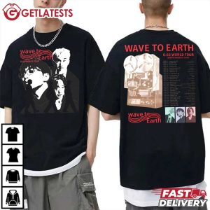 Wave To Earth 0 03 World Tour North America Tour Music T Shirt (1)