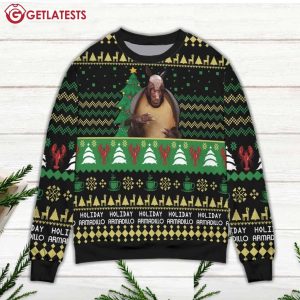 Friends Series The One With the Holiday Armadillo Ugly Christmas Sweater (3)