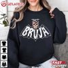 Bruja Bat Skull Retro Graphic T Shirt (2)