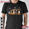 Chihuahua Pumpkin Ghost Bat Witch Funny Halloween T Shirt (2)