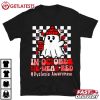 We Wear Red Dyslexia Awareness Month Ghost Halloween T Shirt (2)