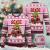 ACDC All I Want Christmas For Cute Chibi Members Ugly Christmas Sweater