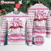 Flamingo Breast Cancer Awareness Pink Ribbon Ugly Sweater (2)