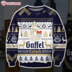 Gaffel Kolsch Beer Christmas Ugly Sweater