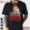 Dexter Morgan Middle Finger Movie T Shirt (2)