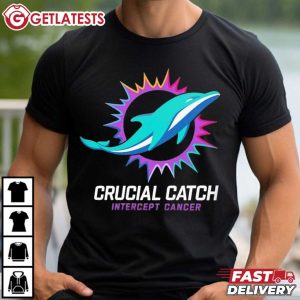 Miami Dolphins NFL Crucial Catch Intercept Cancer T Shirt (3)