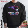 New England Patriots Crucial Catch Intercept Cancer T Shirt (1)