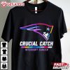 New England Patriots Crucial Catch Intercept Cancer T Shirt (2)