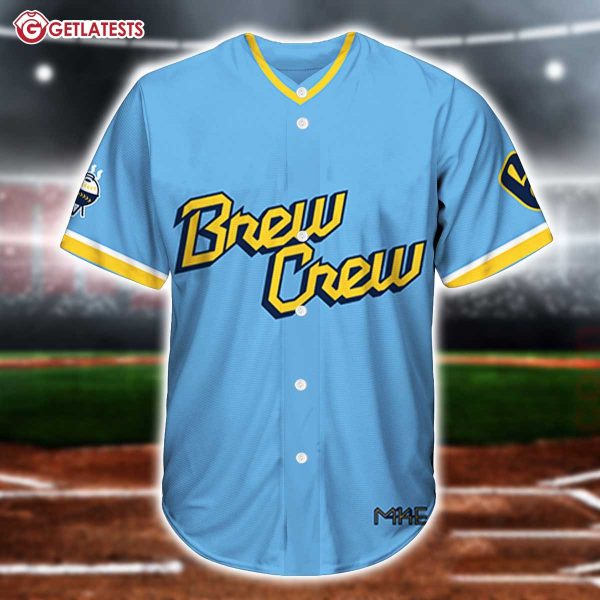 Brewers William Milwaukee Brewers City Connect Baseball Jersey (1)