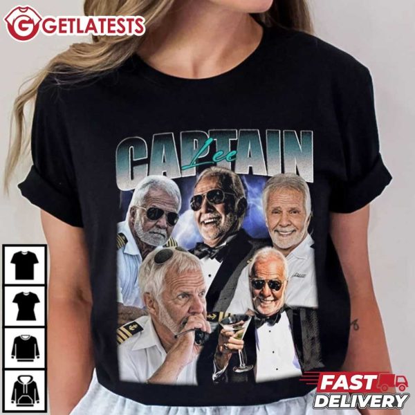 Captain Lee Below Deck Funny Meme Movie T Shirt (3)