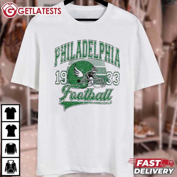 Philadelphia Football 1933 Vintage Graphic T Shirt (3)