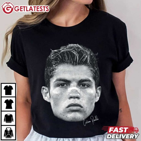 Cristiano Ronaldo Cr7 Face T Shirt (4)