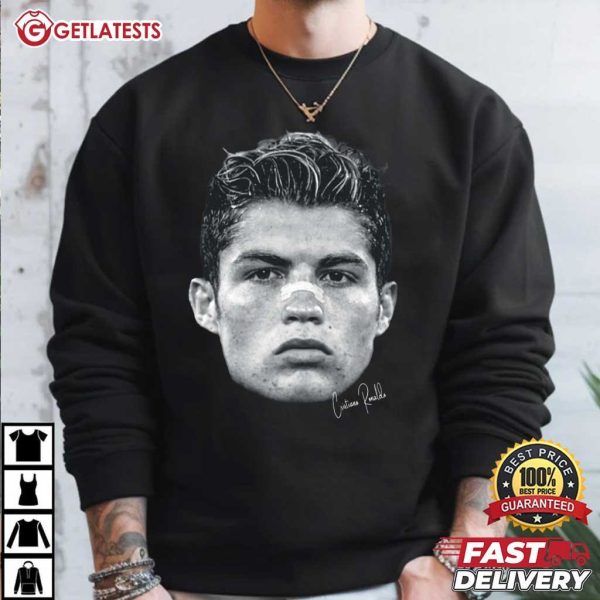 Cristiano Ronaldo Cr7 Face T Shirt (1)