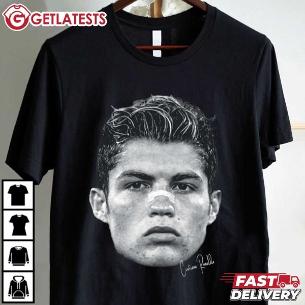 Cristiano Ronaldo Cr7 Face T Shirt (2)