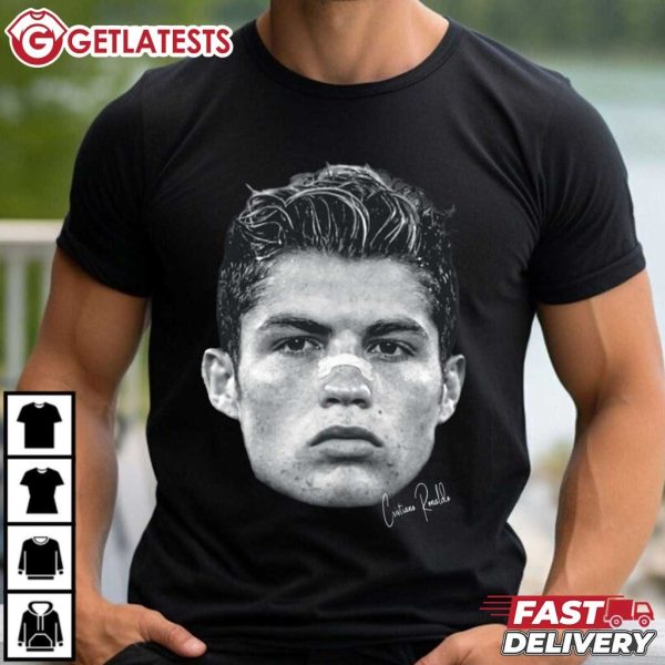 Cristiano Ronaldo Cr7 Face T Shirt (3)