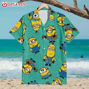 Guitar Minions Despicable Me Hawaiian Shirt (1)