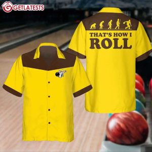 That’s How I Roll Bowling Evolution Hawaiian Shirt (2)