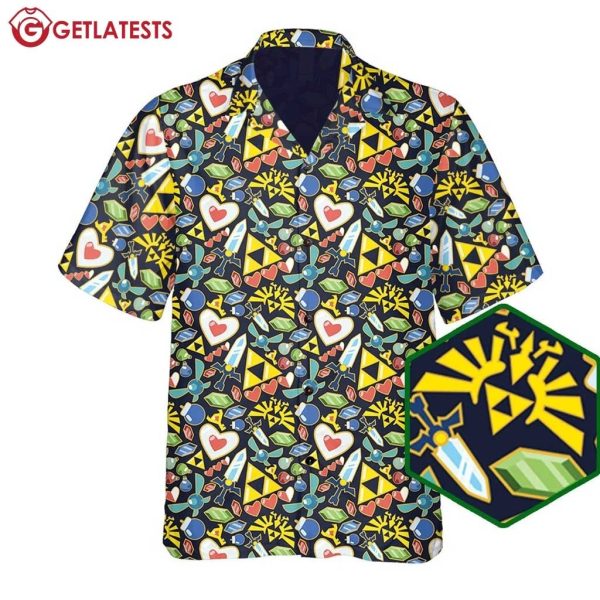 Legend Of Zelda Theme Game Summer Hawaiian Shirt (1)