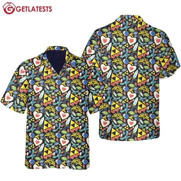 Legend Of Zelda Theme Game Summer Hawaiian Shirt (2)