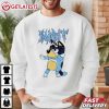 Bluey Bandit Heeler Metal Music T Shirt (2)